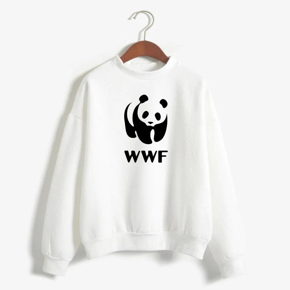 Pullover Blanc ou Noir Panda