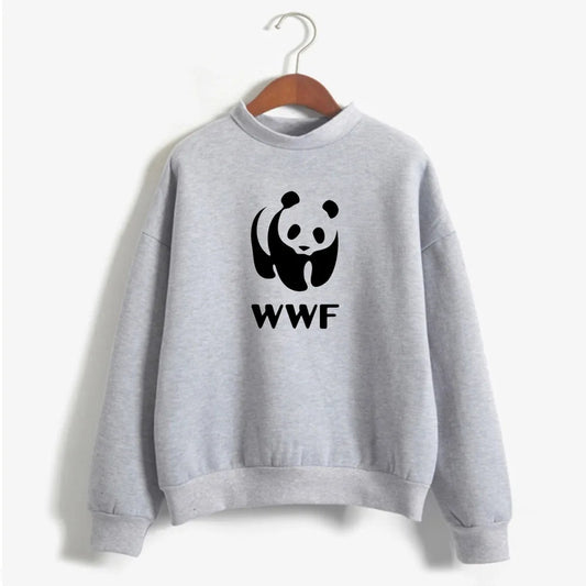 Pullover Gris Claire Panda