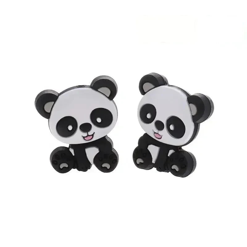 Accessoires de dentition bébé 10pcs Panda Silicone