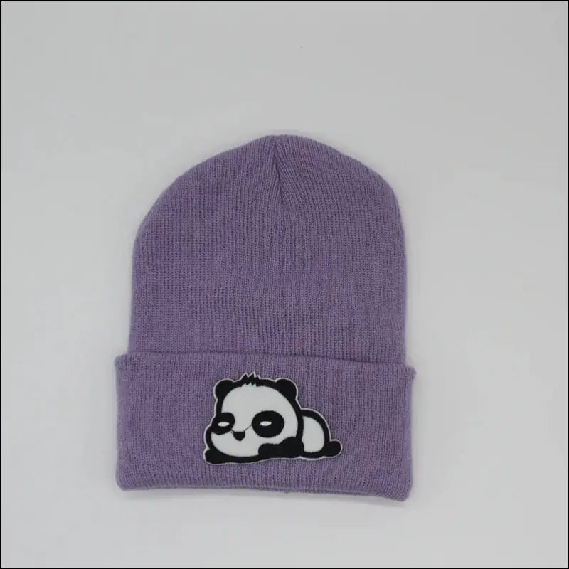 Bonnet Panda Multi Couleur Taille unique