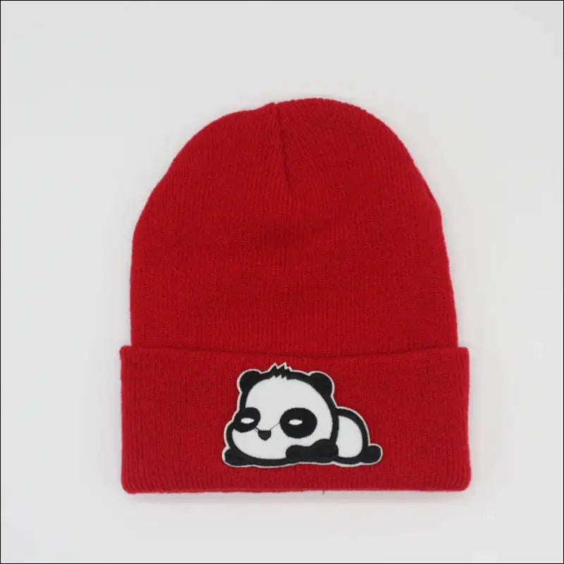 Bonnet Panda Multi Couleur Taille unique