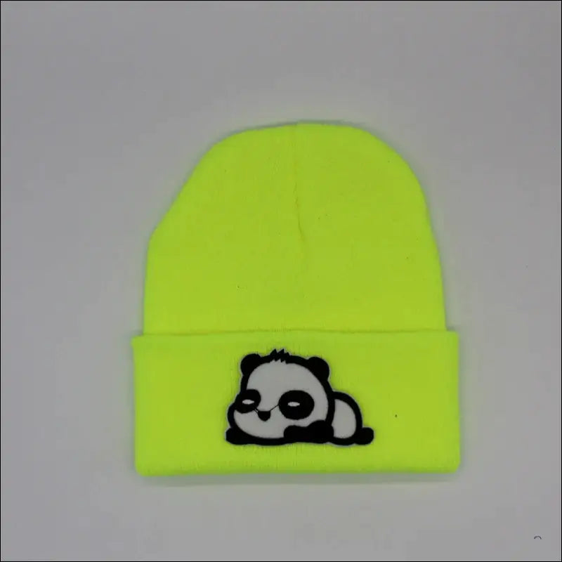 Bonnet Panda Multi Couleur Taille unique