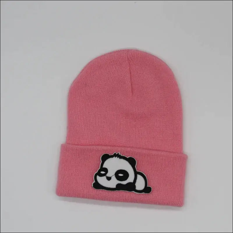 Bonnet Panda Multi Couleur Taille unique