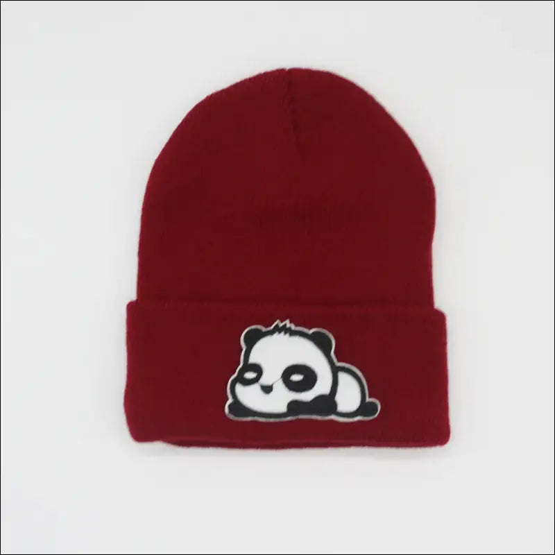 Bonnet Panda Multi Couleur Taille unique