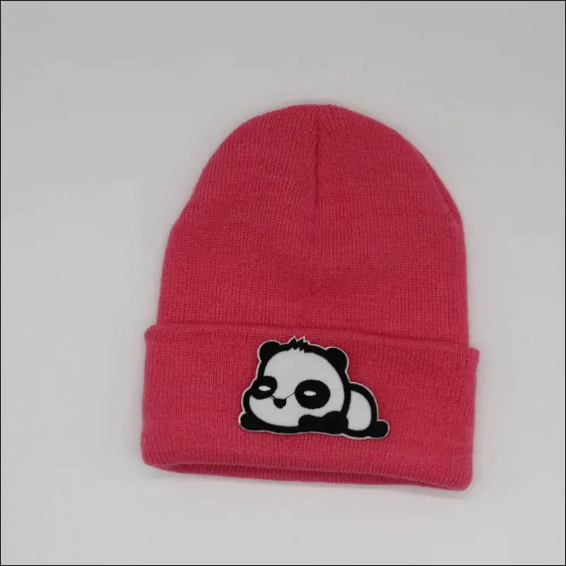 Bonnet Panda Multi Couleur Taille unique