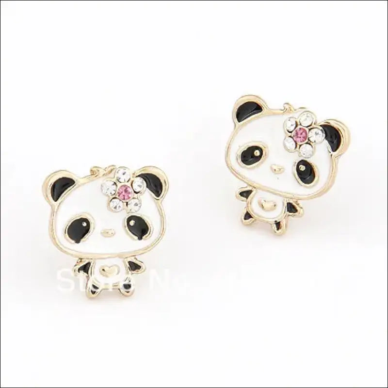 Boucle d’oreille Fantaisie Panda