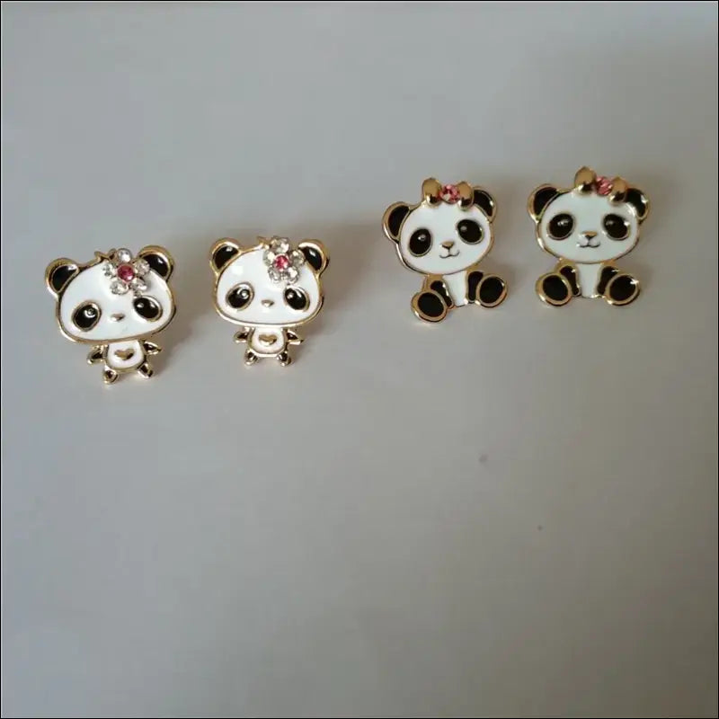 Boucle d’oreille Fantaisie Panda