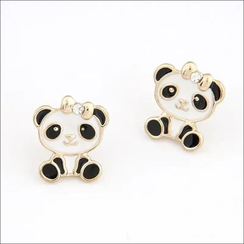 Boucle d’oreille Fantaisie Panda