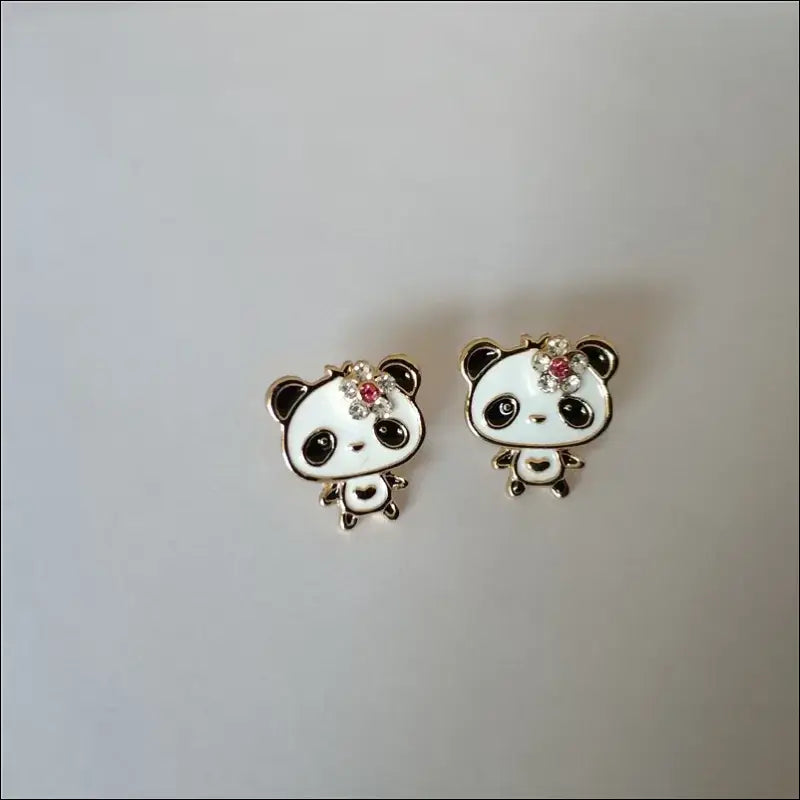 Boucle d’oreille Fantaisie Panda