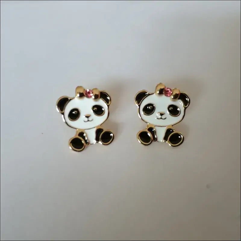 Boucle d’oreille Fantaisie Panda