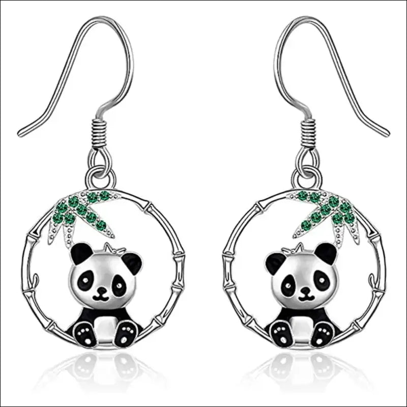 Boucle d’oreille Fantaisie Panda