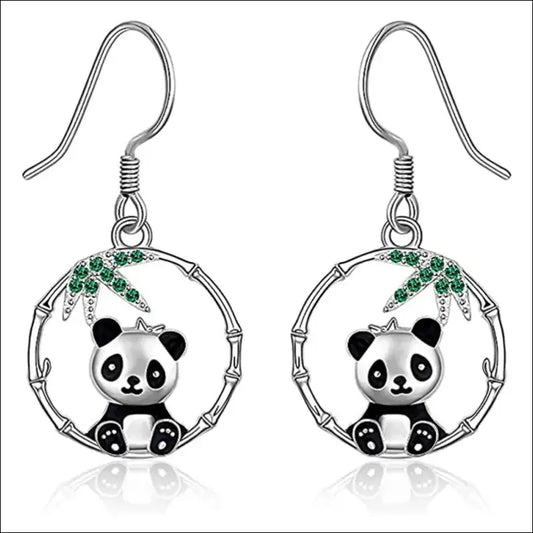 Boucle d’oreille Fantaisie Panda