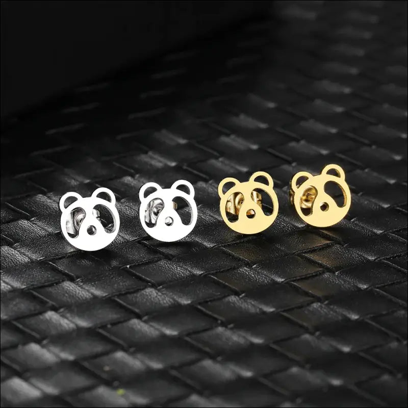 Boucle d’oreille Panda Fantaisie