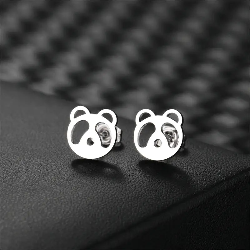 Boucle d’oreille Panda Fantaisie