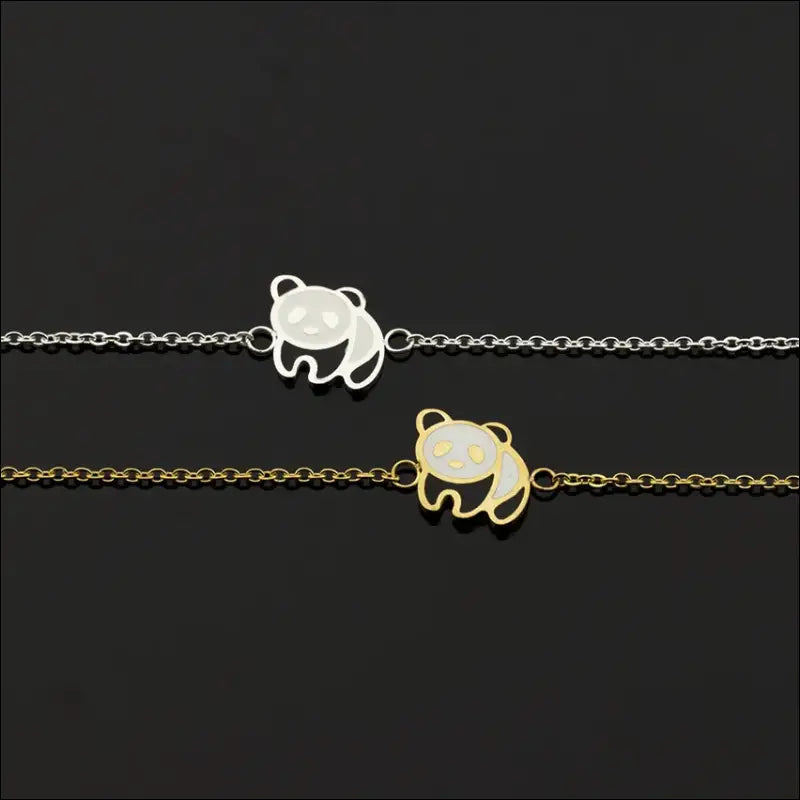 Bracelet Panda couleur Argent / Or