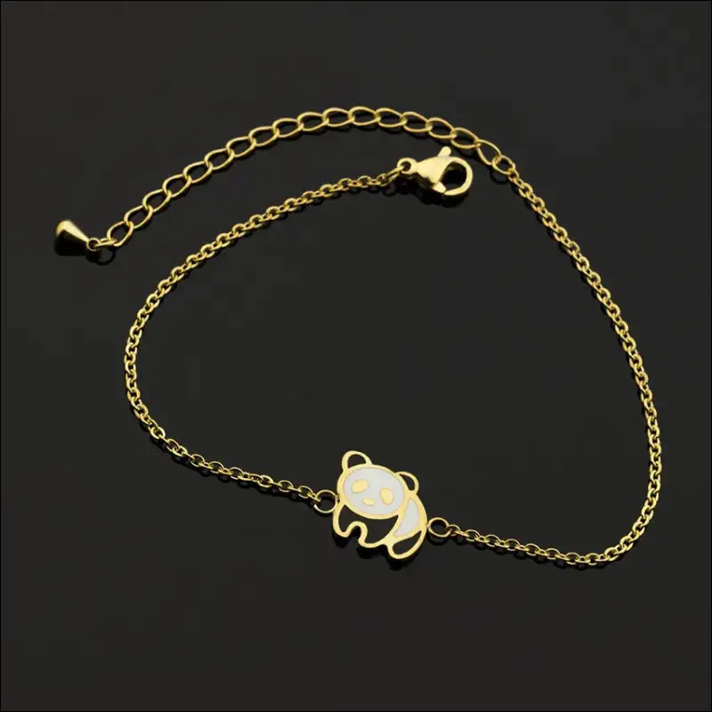 Bracelet Panda couleur Argent / Or