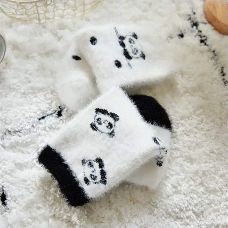 Chausettes femme panda