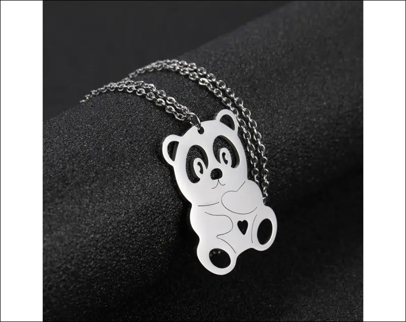 Collier pendant Panda