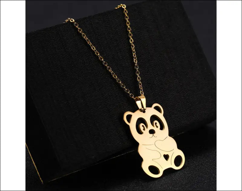 Collier pendant Panda