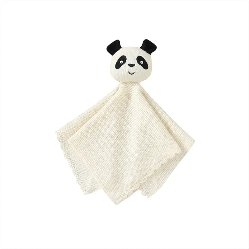 Doudou Panda Tricoté Main