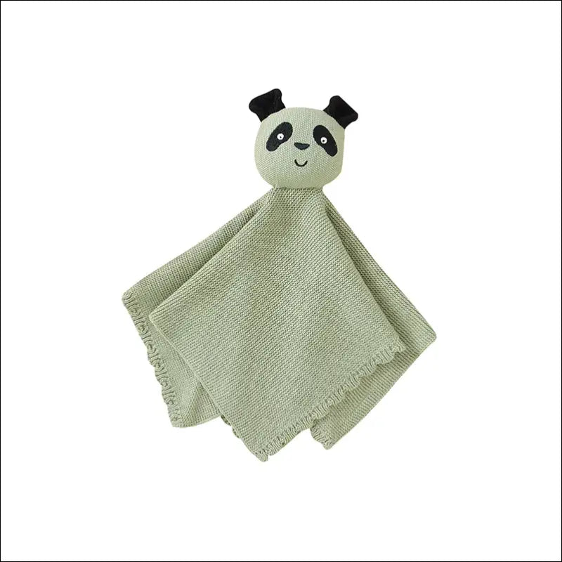 Doudou Panda Tricoté Main