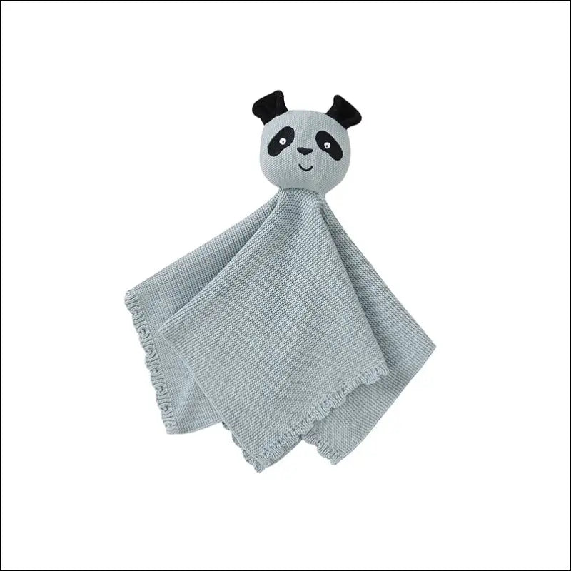 Doudou Panda Tricoté Main