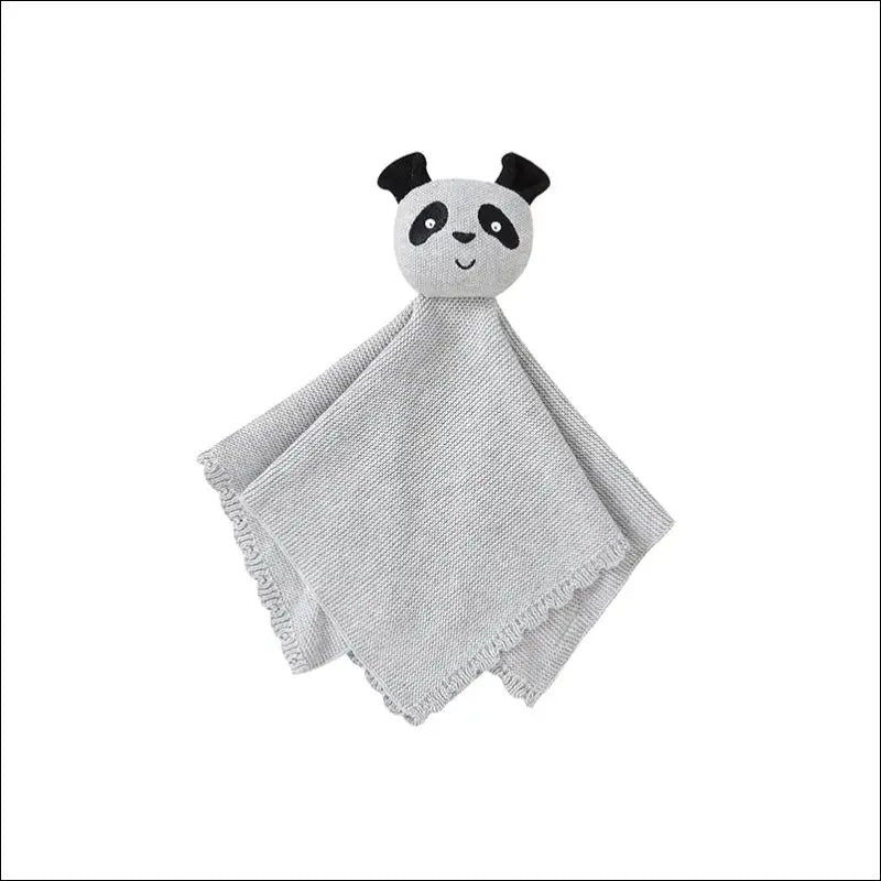 Doudou Panda Tricoté Main