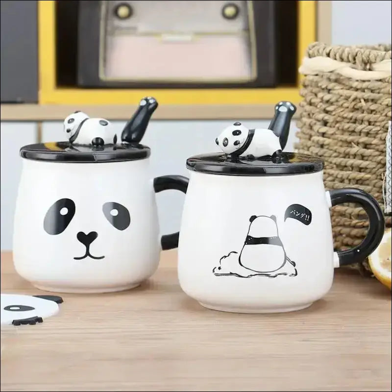 Mug Panda avec couvercle Panda