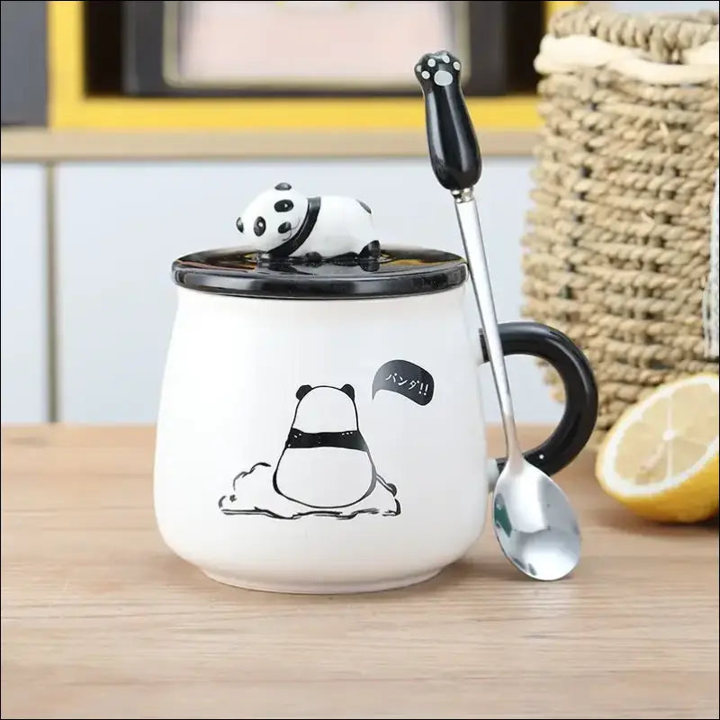 Mug Panda avec couvercle Panda