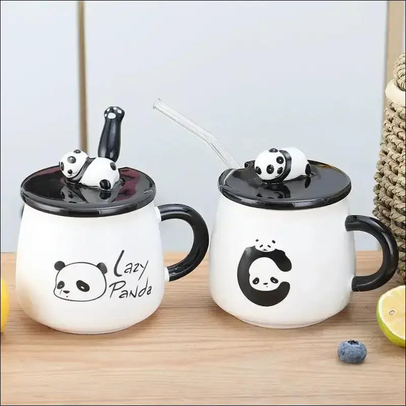 Mug Panda avec couvercle Panda