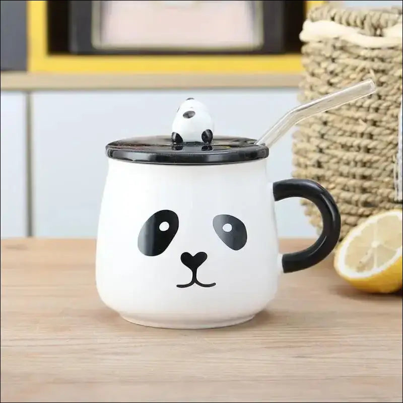 Mug Panda avec couvercle Panda