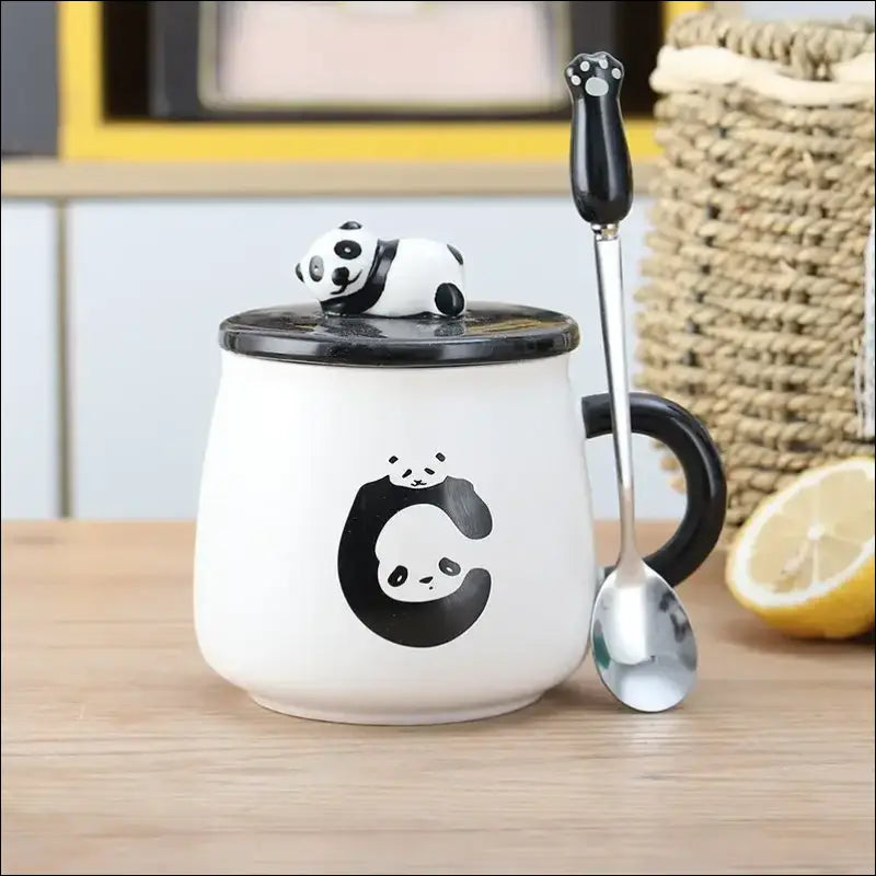 Mug Panda avec couvercle Panda