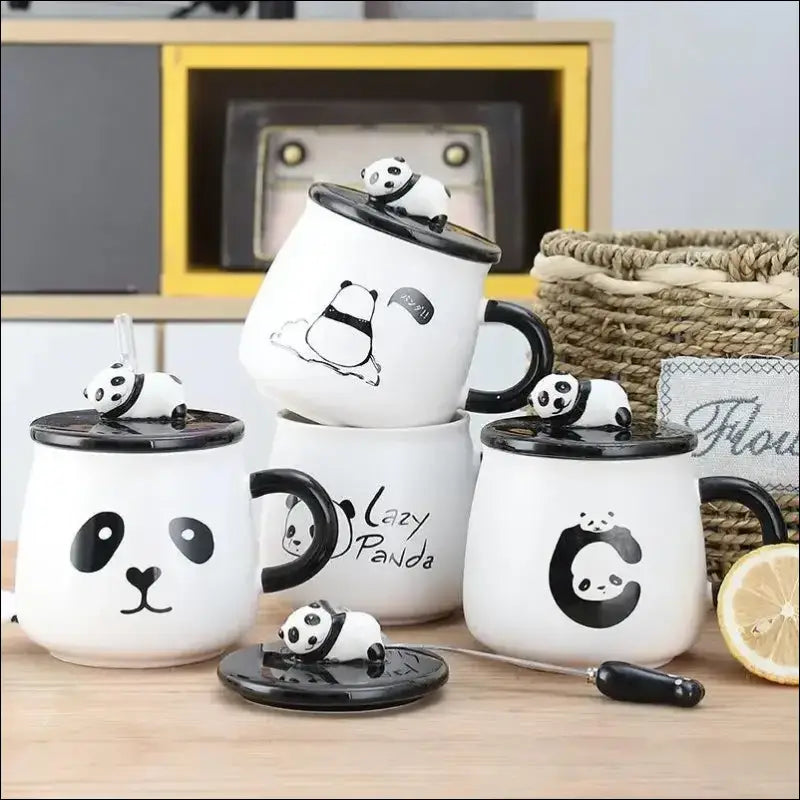 Mug Panda avec couvercle Panda