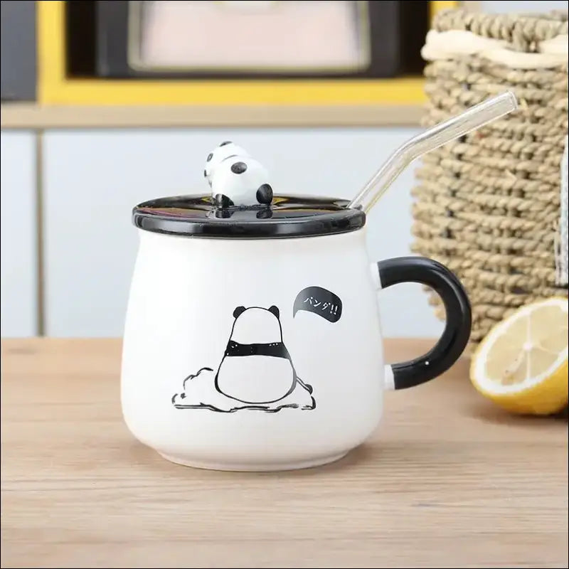 Mug Panda avec couvercle Panda