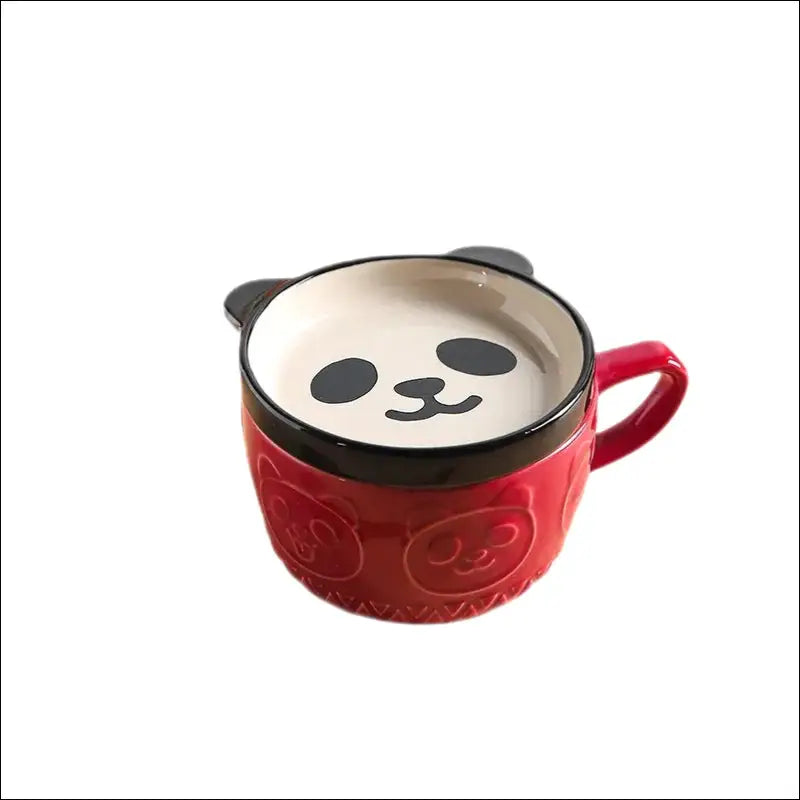 Mug Panda couvercle / dessous de Mug