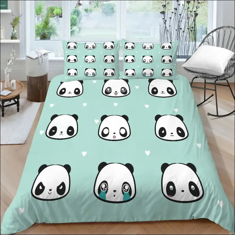 Parure de Lit Panda Emotion