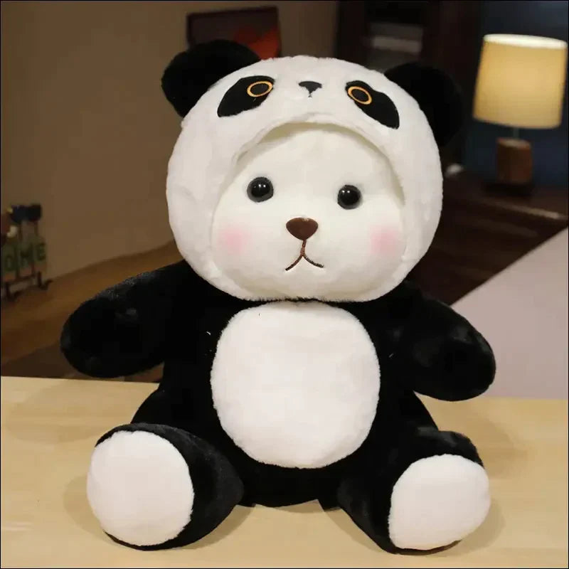 Peluche Panda en costume 30-60cm