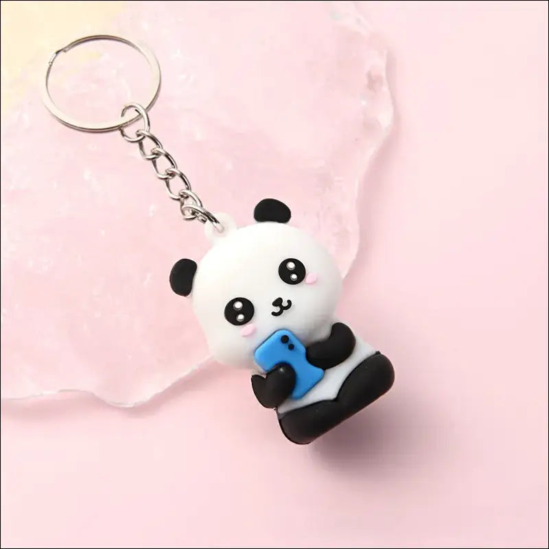 Porte Clé Panda Téléphone