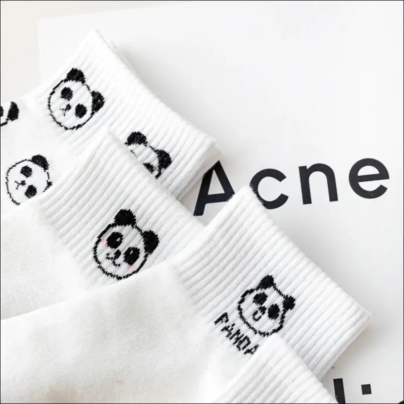 Socquettes mixte panda