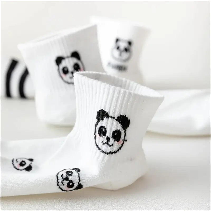 Socquettes mixte panda