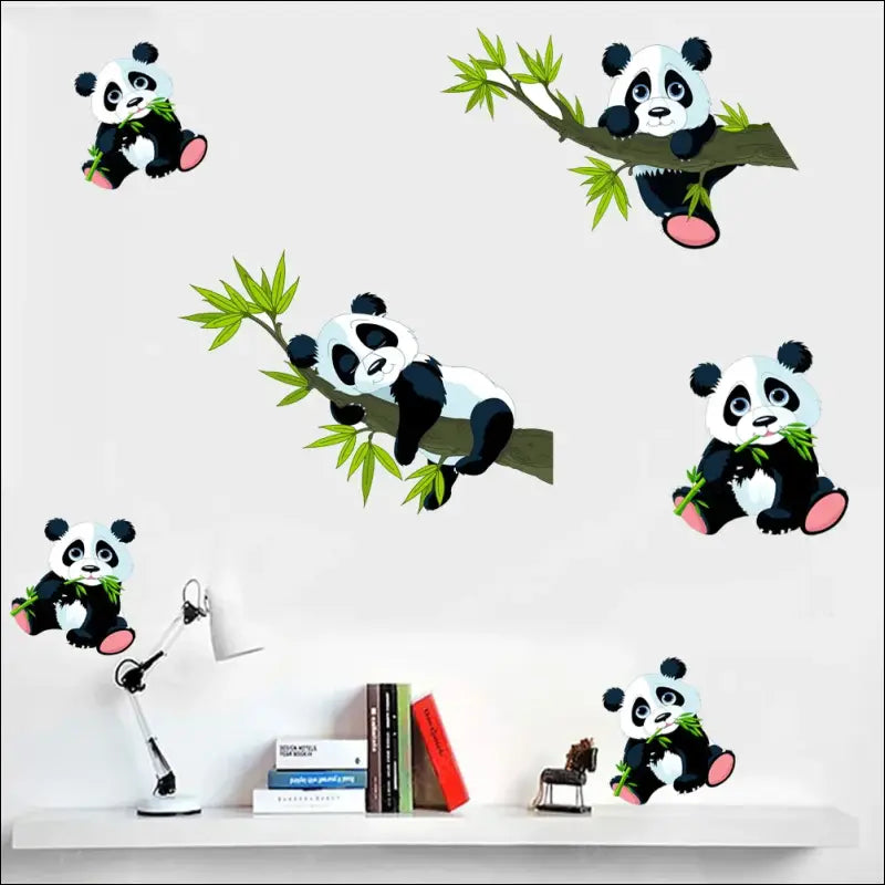 Stickers Panda / Bambou