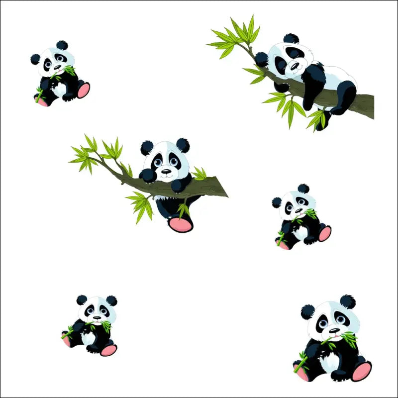 Stickers Panda / Bambou