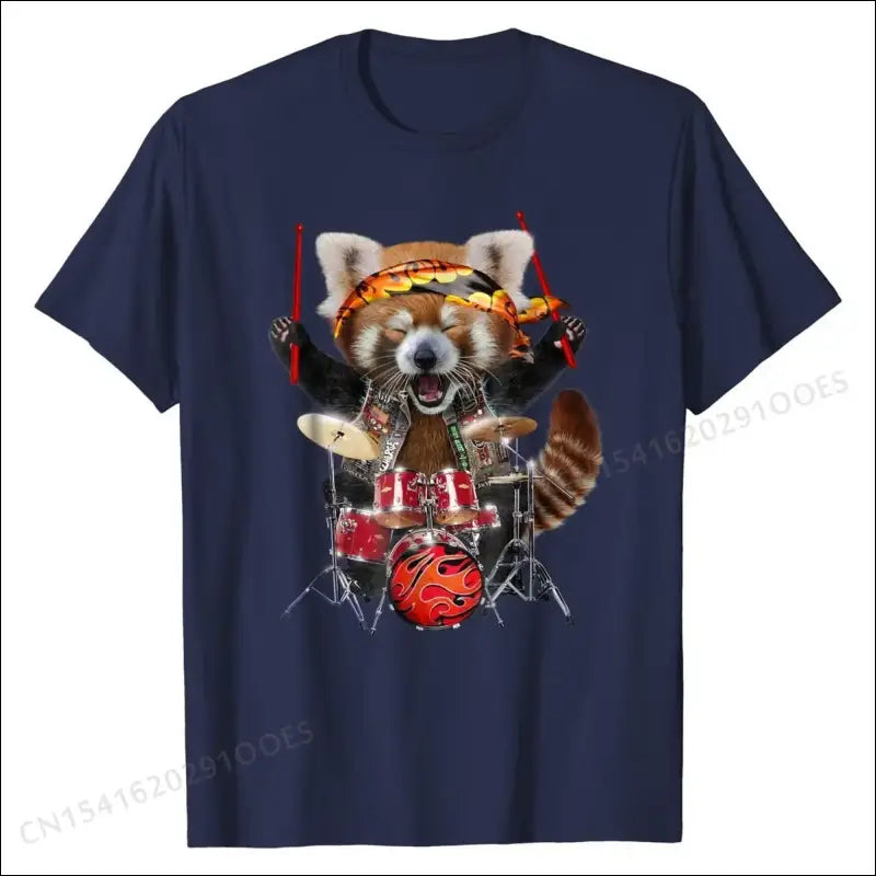 T-Shirt Panda Roux Rockeur