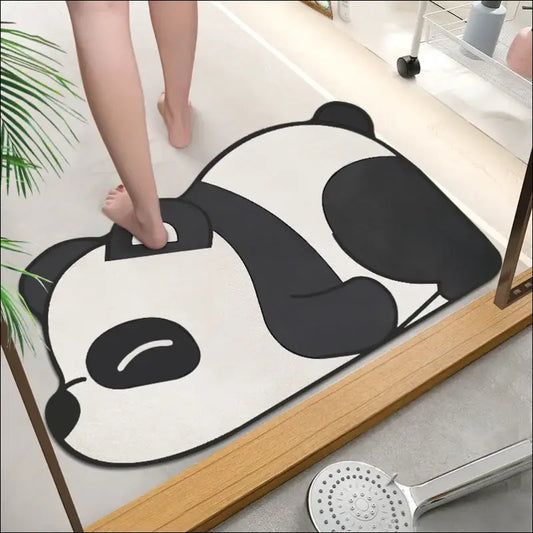 Tapis de bain panda