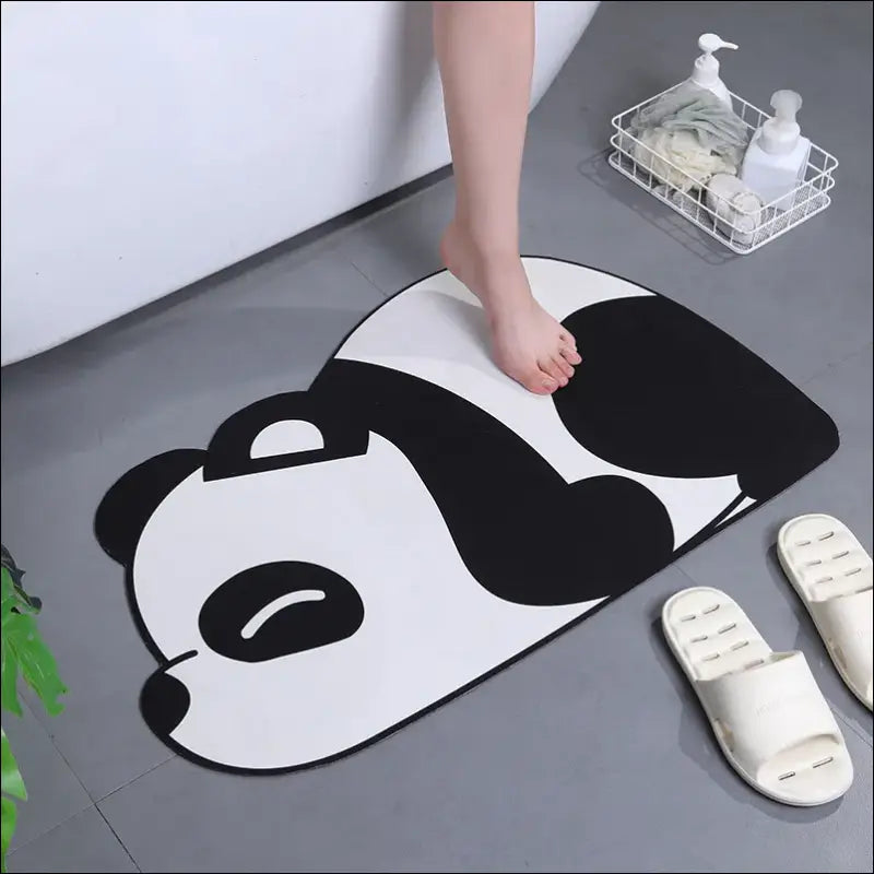 Tapis de bain panda