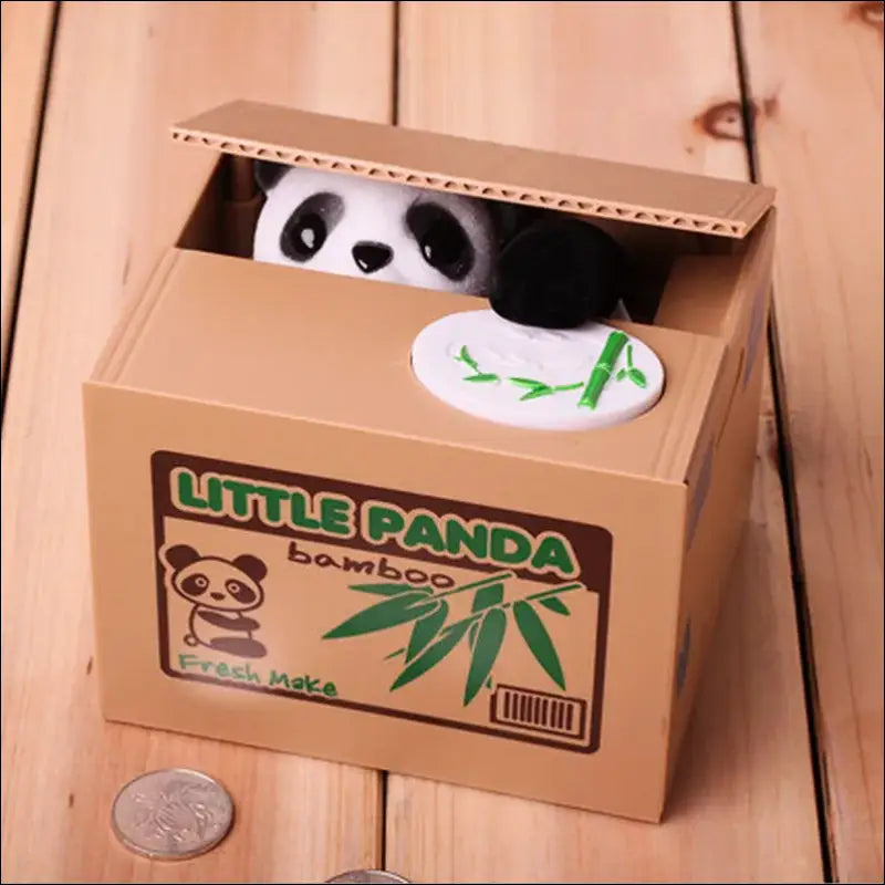 Tirelire Panda Boite