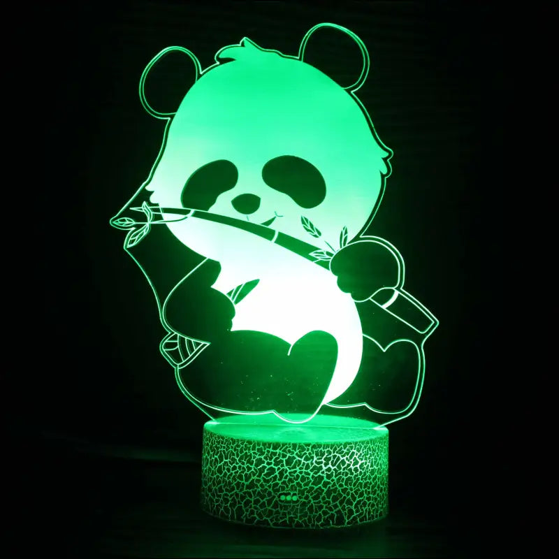 Veilleuse Panda 3D Multi couleurs